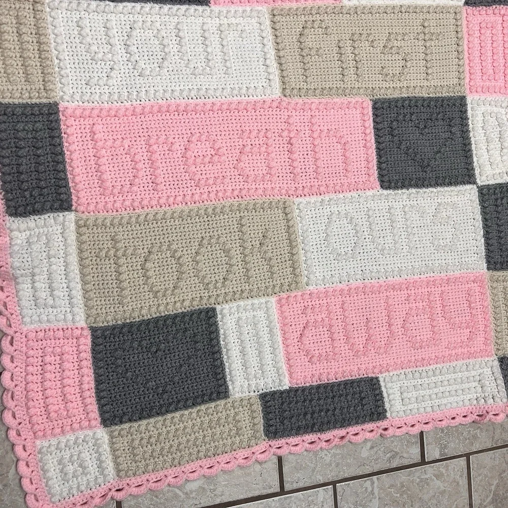 Baby Quilt Crochet 